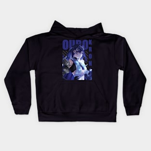 Vtuber - Ouro Kronii #02 Kids Hoodie